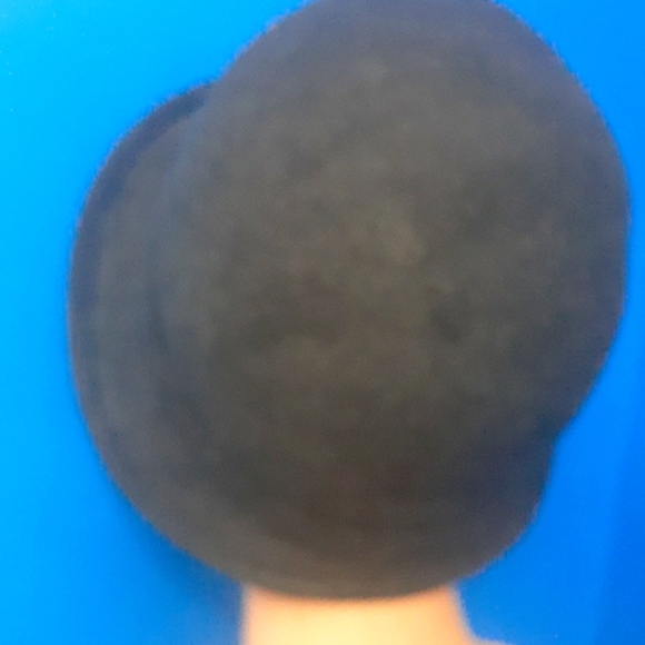 Scala Gray Wool Cloche Style Hat with Bow and Rhinestone Accent - Picture 4 of 5